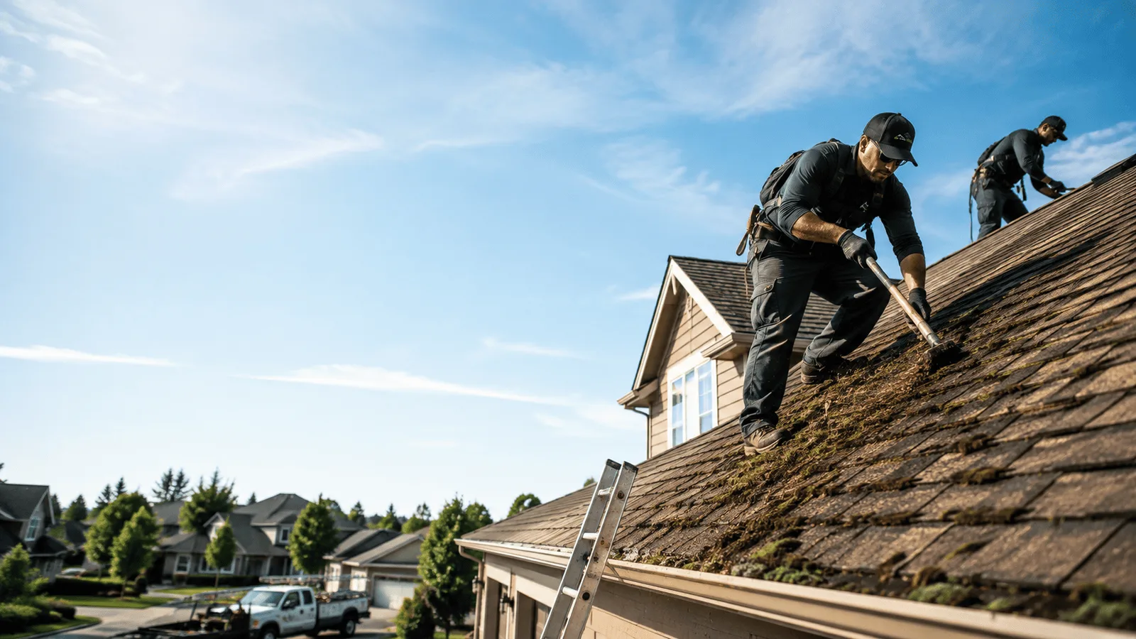 Roof Moss Removal in Delta, PA near me